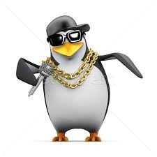 Create meme: penguin , penguin , gangster 