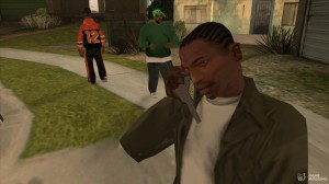 Create meme: CJ GTA San Andreas