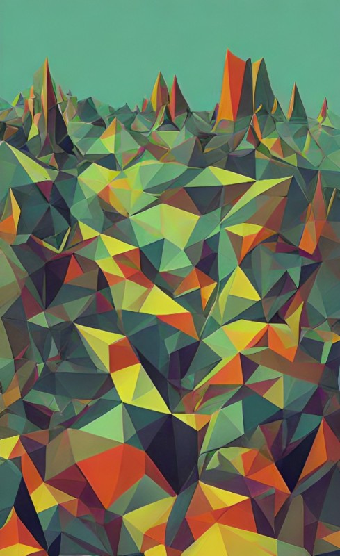 Create meme: geometric abstractions, abstraction geometry, The background is polygonal