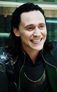 Create meme: Loki smiles