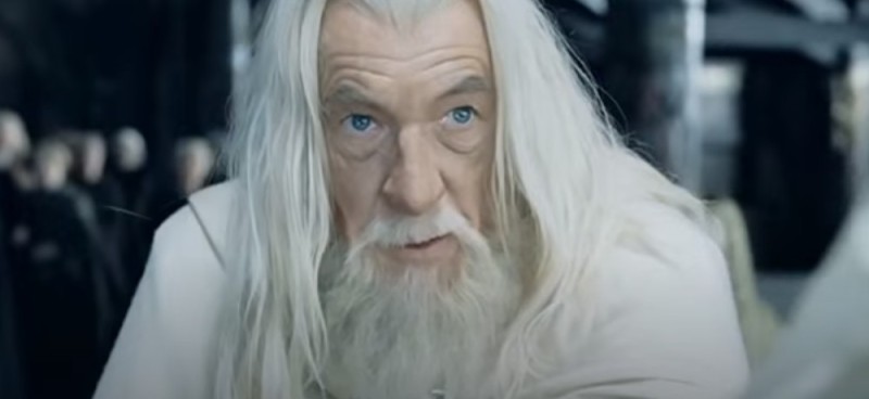 Create meme: the elder , the Lord of the rings Gandalf, The abomination