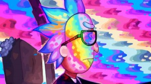 Create meme: Rick and Morty psychedelic Wallpaper, rick and morty rick, Rick and Morty Wallpaper 2560x1440 psychedelic