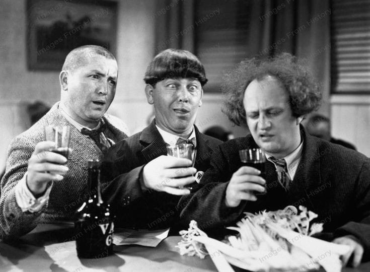 Создать мем: the stooges, the cocoanuts (1929), three stooges