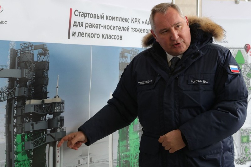 Create meme: Dmitry Rogozin , roscosmos rogozin, head of roscosmos rogozin