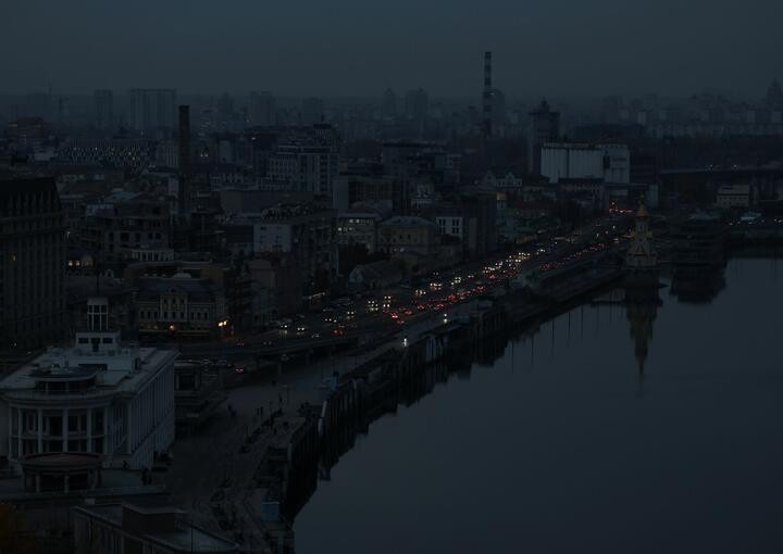 Create meme: Kiev , evening kiev, kiev in the evening