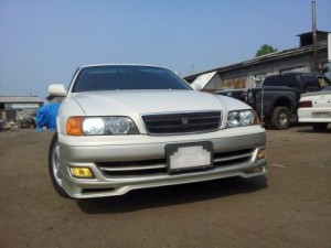 Создать мем: Toyota Chaser VI (X100) Рестайлинг, решетка toyota cresta 100, передний бампер toyota chaser 100