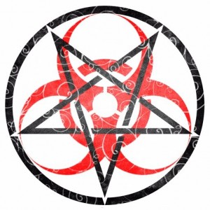 Create meme: pentagram, the pentagram is of the devil