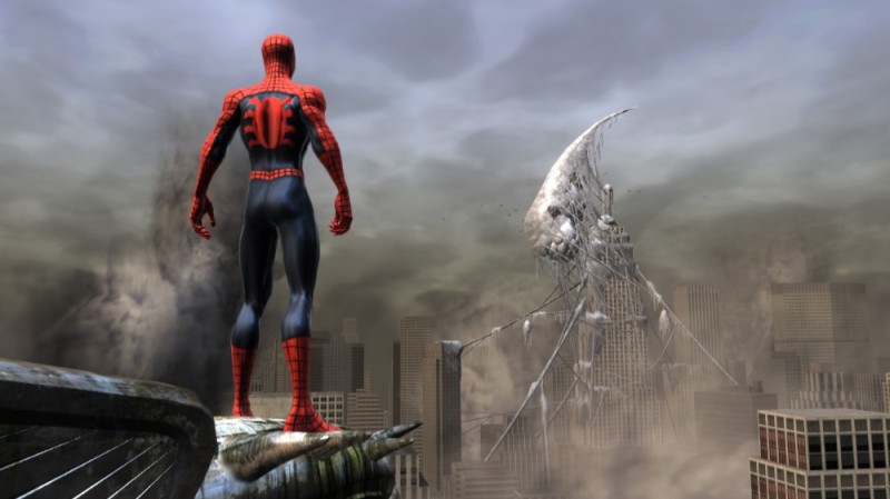 Create meme: spider man web of shadows, Spider-Man, Spider-Man 3: The enemy in Reflection