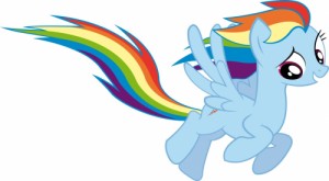 Create meme: rainbow, rainbow dash, mlp rainbow dash