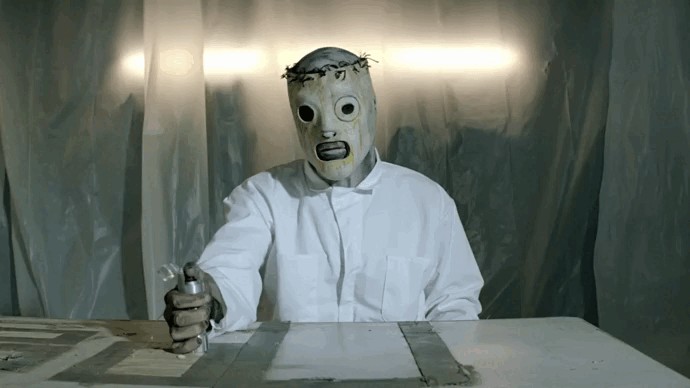 Create meme: slipknot , Corey Taylor , mask slipknot 