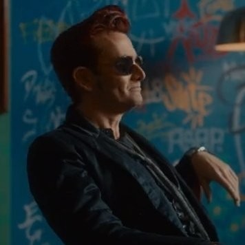 Create meme: David Crowley, The good omens of crowley david tennant, david tennant crowley 2022