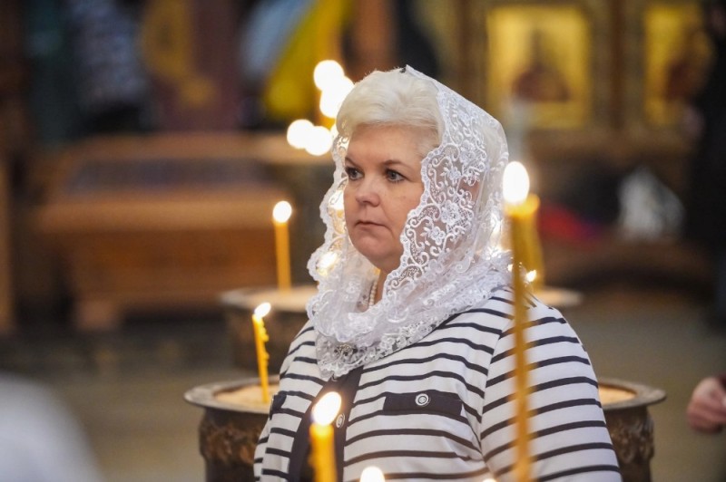 Create meme: Liturgy , Archpriest Alexander Myakinin, woman 