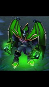 Create meme: Tichondrius Warcraft 3, dreadlord Warcraft 3, the Lord of terror Warcraft 3