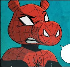 Создать мем: питер поркер, рисунки супергероевчеловек паук волшебного города, ultimate spider man