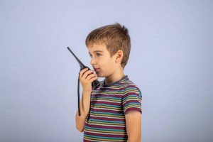 Create meme: boy, people, walkie talkie