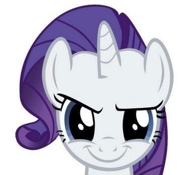 Create meme: pony , rarity , pony rarity 