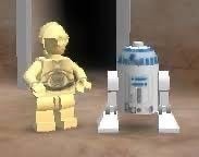 Create meme: LEGO star wars 4 episode, LEGO star wars droids c3po, LEGO c3po and r2d2 fascists