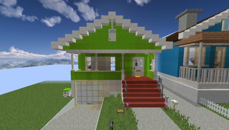 Create meme: beautiful minecraft buildings, minecraft at home, buildings minecraft