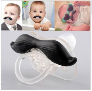 Create meme: infant, baby, stylish mustache
