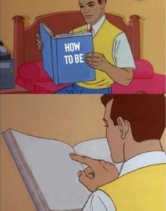 Create meme: comics, clear fun, blank book meme