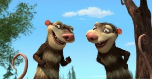 Create meme: ice age 2 the meltdown, ice age 2, the possums from ice age
