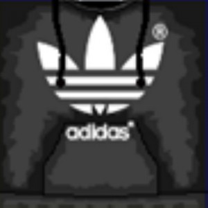 Create meme: Adidas t shirt roblox, black adidas roblox, Adidas get