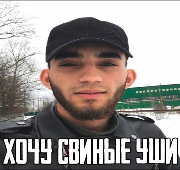 Create meme: male , habib, Khamzat Chimaev in a cap