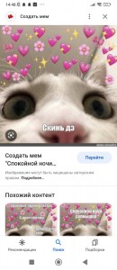 Создать мем: котик мем, милые котики с сердечками над головой, милые пикчи с котиками