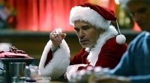 Create meme: new year and Christmas, bad Santa