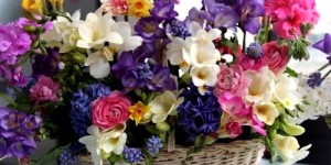 Create meme: freesia, artificial flowers wholesale, bouquet