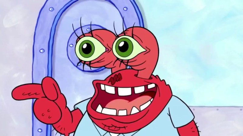 Create meme: sponge Bob square pants , spongebob funny, mr krabs 