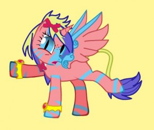 Create meme: pinkie pie, alicorn, pony