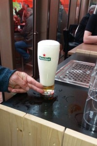 Create meme: "ask for the topping of the beer after settling foam" (restaurant "glavpivtrest", velvet beer, beer corduroy in Prague