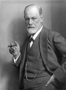 Create meme: Freud biography, Freud with a cigar, Sigmund Freud