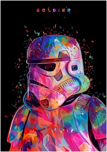 Create meme: star wars, stormtrooper star wars art, art of star wars
