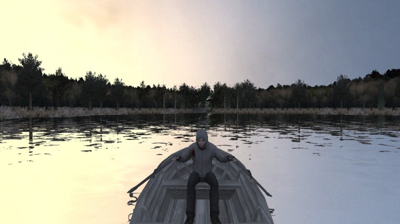 Create meme: screenshot , cry of fear lake, Russian fishing 4