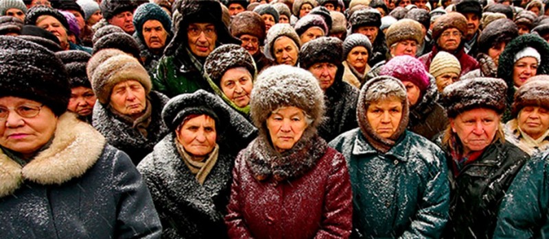 Create meme: pensioners of Russia, what a joy, people 