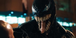 Create meme: venom, venom hardy trailer, venom movie 2018 smile