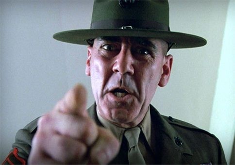 Create meme: Lee ermey, full metal jacket Sergeant Hartman, if ARMA