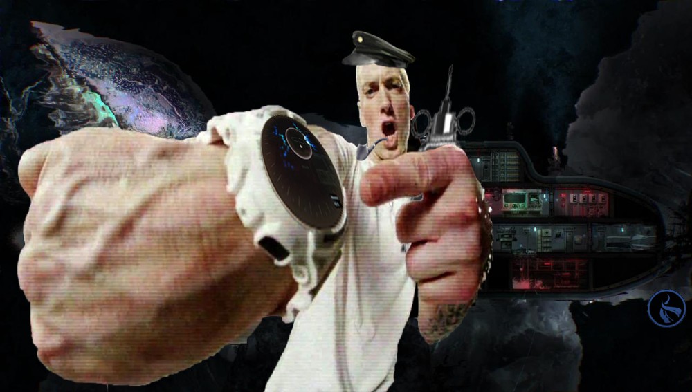 Create meme: eminem g shock, Eminem watch, Eminem watches g-shock