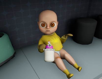Создать мем: малыш, baby in yellow 2, baby in yellow мотылек игра