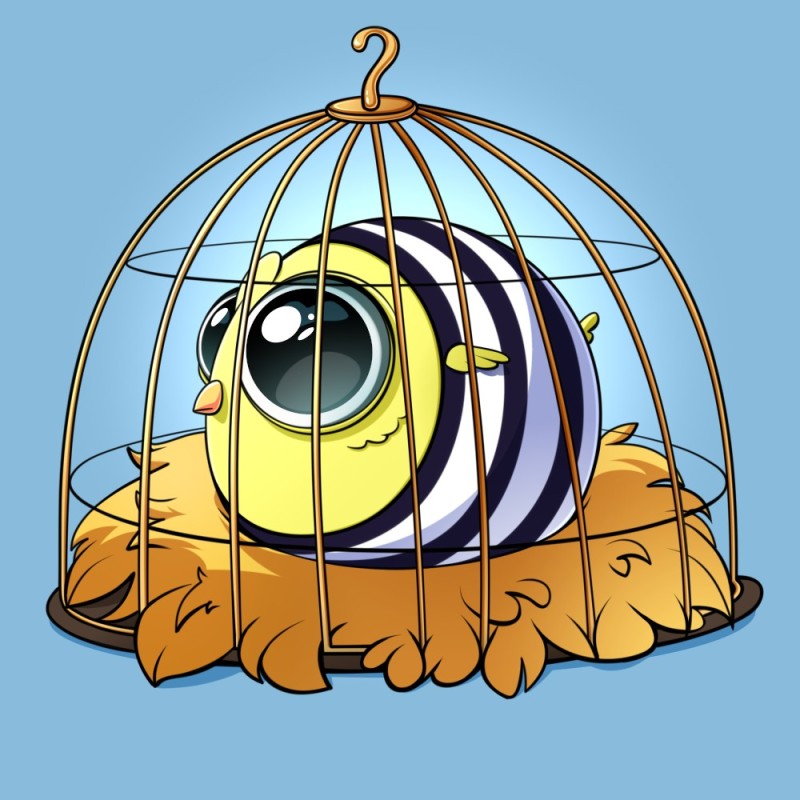 Create meme: animals , tasty planet bee, a cartoon in a cage