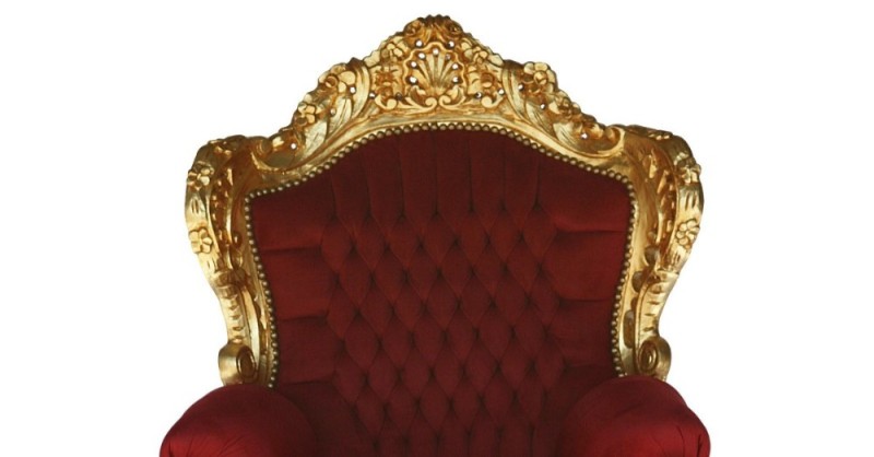 Create meme: The Baroque armchair is not Dimon to you, the king's chair, the royal chair
