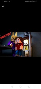 Create meme: minecraft, animatronic