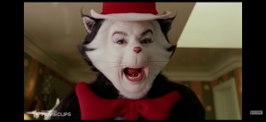 Создать мем: кот в шляпе доктор сьюз, фильм кот майк майерс, майк майерс кот