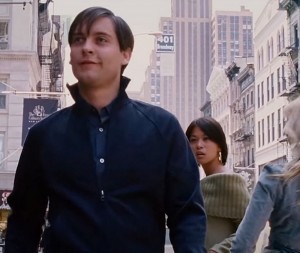Create meme: Peter Parker Tobey Maguire, Tobey Maguire