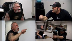 Create meme: American chopper memes, american chopper meme, American chopper meme