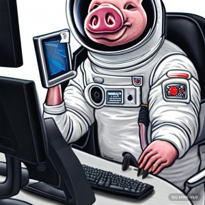 Создать мем: космонавт плакат биткоин, человек, космонавт