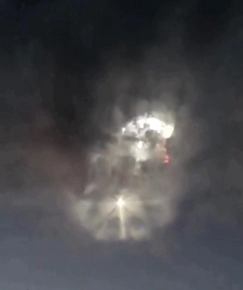 Create meme: matrix failure, unidentified flying object, unusual phenomenon in the sky