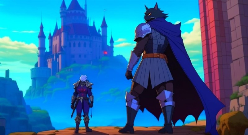 Create meme: dead cells return to castlevania, anime , lords mobile